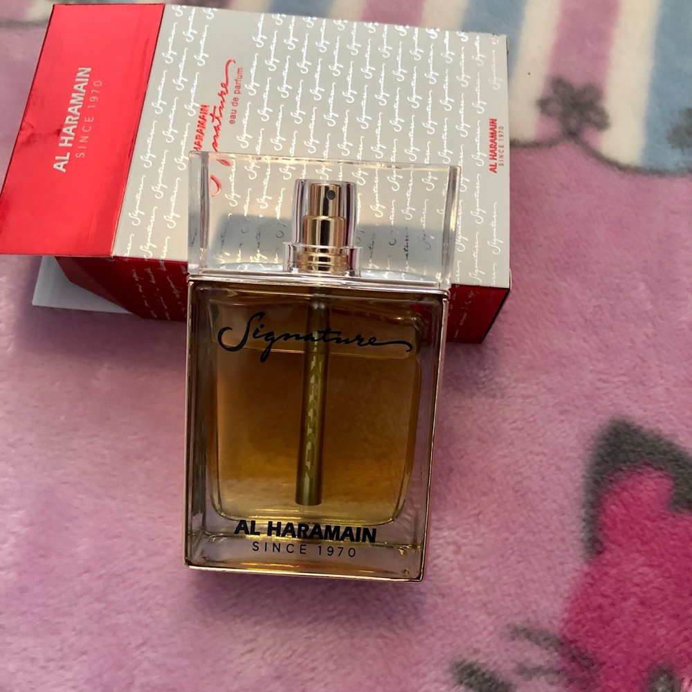 Arab Al Haramain Signature Rose Gold scent perfume UAE “new” with box